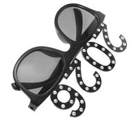 Gatuida Novelty Party Sunglasses Glittery Year Photo Booth Props for Celebrations Durable Material for Graduation Christmas and Eve Decorations