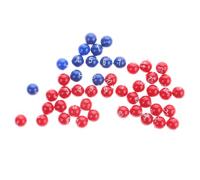 Gatuida Numbered Plastic Lottery Balls Set for Party Games and Home Use | Red and Blue Colours, Portable Design, , Suitable for Dinners with Friends and Indoor Play