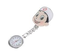 Gatuida Nurse Appearance Pocket Watch Creative Alloy Design for Medical Professionals Students Cartoon Nurse Style Durable Safe for Nursing Studies Hospital Use