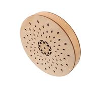 Gatuida Ocean Rain Drum 8-inch Waterproof Ethnic Percussion Instrument with Stream Sound Effect for Outdoor Garden Yoga Relaxation and Meditation