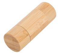 Gatuida Oil Control Volcanic Face Roller with Bamboo and Volcanic Stone Double Head Facial Massage Tool for Skin Texture Improvement and Puffiness Reduction Reusable and Easy to Clean for