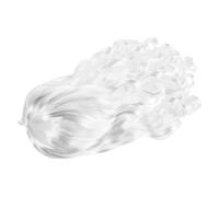 Gatuida Old Man Dressed up Wig for Women Long Wavy Wig for Men for Halloween and Christmas Costume Adult Party Cosplay Accessory for Elderly Grandma Lady