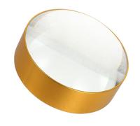 Gatuida Optical Glass Dome Magnifier Paperweight Desk Accessory for Reading Books Newspapers Office Use