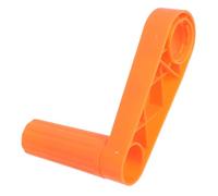 Gatuida Orange Hose Reel Handle for Garden Hose Reels Hard Plastic Crank Replacement Accessory Easy Installation and Storage
