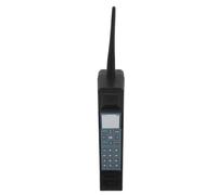 Gatuida Ornament Phone Model Cell Phone Retro Brick with Realistic Feel Black Plastic Vintage Photography Prop for Content Creation and Living Room Decor