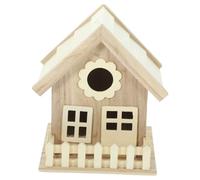 Gatuida Outdoor Wooden Bird House Durable Hanging Bird Nest Box for Garden Decoration Comfort Strong and Easy to Clean for Ornaments