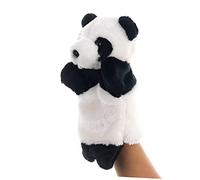 Gatuida Panda Hand Puppet Plush Adorable Role Play Accessory for Interactive Storytelling Parent Communication Enhancer Soft Safe Material