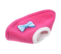 Gatuida Parrot Anti-bite Collar Soft Polar Fleece Bird Neck for Wound Protection Easy to Wear Prevents Pecking for Pet Birds Random Color