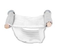 Gatuida Parrot Bird Nest House: Lint Hanging Hammock & Platform - Hideaway Hut Shade Swing Tent Beds For Parrots Cockatiel Quaker Parakeet