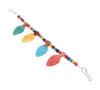 Gatuida Parrot Chewing Swing Toy: Bird Cage Foraging Toy - Lovebirds Parakeets Brightly Colored Plaything Enhances Exploration Play Interest