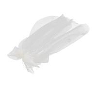 Gatuida Pearl Hair Clip with Veil Elegant Bridal Accessory for Weddings Engagements and Bridal Showers Stylish and Reliable Design Easy to Wear and Remove