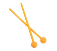 Gatuida Percussion Sticks Suitable for Children and Beginners Mallets 2pcs Abs Plastic Good Tenacity and Not Easy to Break Simple and Elegant Design for Carillon