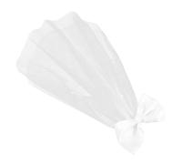 Gatuida Pet Bow Veil for Dogs and Cats Adorable Lightweight Wedding Costume with Decorative Bow for Bridal Parties and Special Events