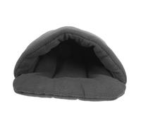 Gatuida Pet Dog Cat Bed Warm Cotton Padded Nest for Puppy Kitten Xs Grey Lightweight Cozy Cushion for Couches Chairs Floors and Car Seats