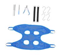 Gatuida Pet Grooming Hammock Blue Set s Versatile Household Nail Cutter Professional Pet Nail Trimmer for Cats and Dogs Random Color