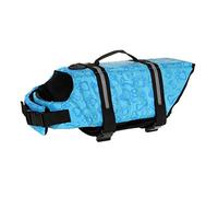 Gatuida Pet Life Vest for Dogs Adjustable Reflective Swimsuit for Beach Boating Heavy Duty Ring Portable Design Lightweight Easy to Use for Outdoor Activities with Your Pet