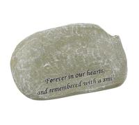 Gatuida Pet Memorial Stone Pet Grave Marker for Dogs Cats Garden Decoration Use Custom Engraving
