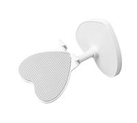 Gatuida Phone Foldable and Stand White Adjustable with Shape Desktop Heart Design, Portable Mobile Phone Holder for Featuring Comfortable Viewing Position Smartphone and Tablet