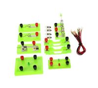 Gatuida Physics Science Electricity Experiment Set for Teens Educational Stem Kit with Series and Parallel Circuits Safe Components for Elementary and Middle School Learning