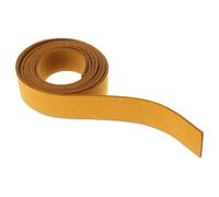 Gatuida Piano Temperament Strip Mute 19mm Wide 100cm Length Suede Leather Piano Tuning Accessory for Professional Instrument Tuning