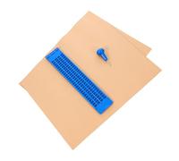 Gatuida Plastic Braille Writing Board for Visually Impaired 27-Line 30-Cell Reusable Braille Plate with Stylus and Practice Sheets for Learning and Communication