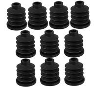 Gatuida Plastic Caster Replacement Sleeves with Anti-slip Design and Floor Protection 10pcs for Chair Leg and Caster Wheels for Machinery and Filing Cabinets