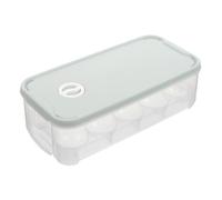 Gatuida Plastic Pink Fridge Egg Box with Lid, 10-grid Egg Tray Box for Refrigerator Storage, Convenient to Use and Suitable for Storing Food, for Picnic Or Kitchen Organisation