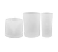 Gatuida Plastic Rain Gauge Tube for Garden and Classroom Use Accurate Clear Scale Rain Measuring Tool for Outdoor Weather Learning for Meteorology and Water Cycle Education