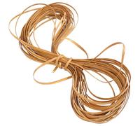 Gatuida Plastic Rattan Repair Kit for Chair Table Storage Box DIY Material Natural Color PE Caning Webbing for Home and Replace Broken Parts