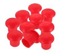 Gatuida Plastic Safety Covers Rebar Protective Caps Construction Safety Rebar End Caps Mushroom Design Accessories for Construction Sites 50Pcs