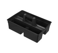Gatuida Plastic Tool Organizer Caddy with Ergonomic Handle for Cleaning Supplies Compact Multiuse Storage Basket for Bathroom Kitchen Bedroom Cleaning Tools and Housekeeping