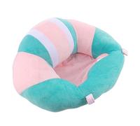 Gatuida Plush Baby Sofa Cushion for Learning Sitting Ergonomic Support Chair for Toddlers Soft Crystal Velvet Material 45cm Diameter Lightweight 0.68kg for Playrooms and Nursery