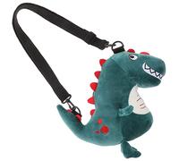 Gatuida Plush Dinosaur Coin Purse for Soft Wallet with Zipper Lightweight Cartoon Money Holder Cute and Practical Small Change Bag Comfortable and Design