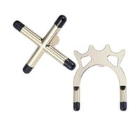 Gatuida Pool Cue Holder Antler Shape Amateurs Or, and Suitable for 2 Pcs Metal Bridge Stable Structure Stores Easily in Pocket Pool Cue Case