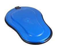 Gatuida Portable Bedpan for Elderly and Women Folding Urinal Pan with Stable Structure Clean Temporary Toilet for Camping Construction and Emergency Use