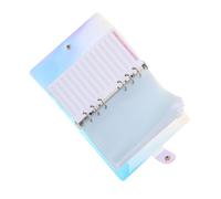 Gatuida Portable Budget Notepad with PVC Cover Lightweight Loose-leaf Planner for Cash Management Practical Money Planning Notebook for Home Office School Travel
