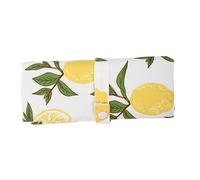Gatuida Portable Diaper Changing Pad for Baby and Toddler, Waterproof Foldable Infant Urinal Mat with Lemon Print, Washable Travel Newborn Diaper Cushion for On-The-go Use
