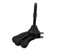 Gatuida Portable Flute Holder Stand Foldable Tripod Clarinet Support Bracket Black Music Instrument Stand for Woodwind Players