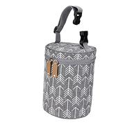 Gatuida Portable Food Bottle Bag Insulated Milk Storage Pouch for Travel Leak Nursing Bottle Carrier with Stroller Attachment Keeps Milk Warm Fresh for Outdoor Adventures