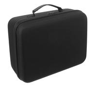Gatuida Portable Hair Dryer Case with EVA Oxford Cloth Travel Hair Curler Organizer Bag for Styling Tools Protective Storage Pouch for Business Trips and Holidays