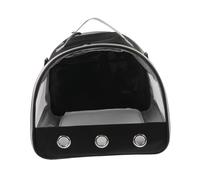 Gatuida Portable Hamster Carrier Bag with Ventilated Transparent Window for Small Pets Lightweight Travel Handbag for Squirrels Birds and Rodents Easy-clean and Comfortable Airflow