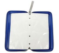 Gatuida Portable Lightweight CD Wallet Case Dustproof Hard DVD Organizer Holder for Car Disc Capacity Storage Box with Impact Protection for Music Games Movies Collection Sky Blue