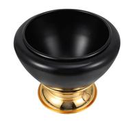 Gatuida Portable Lightweight Copper Singing Bowl for Home Meditation and Study, Sturdy Sound Bowl Suitable for Spirituality Practitioners and Energy Healers, Black Buddhist Ornament