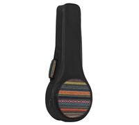 Gatuida Portable Mandolin Bag with Padded Canvas Comfortable Travel Carrying Pouch for Mandolin Guitar Unisex Soft Case with Scratch Resistant Lining Practical and Multi Functional Design