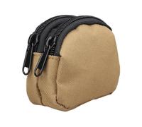 Gatuida Portable Nylon Waist Storage Pouch Lightweight Running Waist Bag with Multiple Compartments for Outdoor Sports Camping Hiking Mini Fanny Pack for Men Women