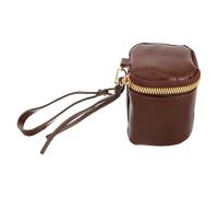 Gatuida Portable PU Coin Purses Vintage Lipstick Storage Bag Travel Change Wallet Zipper Cosmetic Makeup Pouch Organizer for Small Items Jewelry Holder