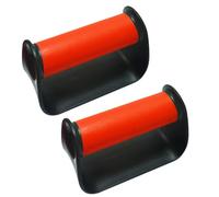 Gatuida Portable Push-up Bars for Floor with Non-slip Grip Multipoint Gravity Distribution for Hand Protection Compact Fitness Equipment for Home Gym Strength Training Men Women Red