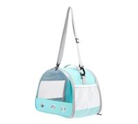 Gatuida Portable Small Animal Carrier Bag for Hedgehog and Chipmunk, Green Polyester Material Withstand Long-term Use, Lightweight and Foldable Pet Travel Bag for Camping and Trips