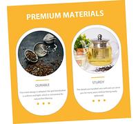 Gatuida Portable Stainless Steel Tea Infuser for Loose Tea with Fine Mesh Filter and Gift Use