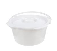 Gatuida Portable Thickened Urinal Container with Non-Slip Base and Handle Unisex for Elderly Disabled Stable Spittoon Toilet Pot for Home Hospital Use